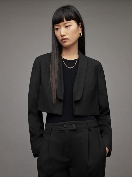 All Saints Jackets & Blazers - All Saints Seline Cropped Blazer